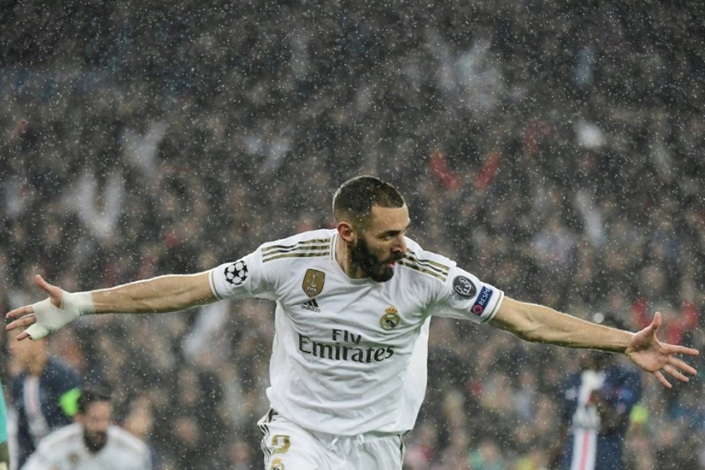 Benzema está rendendo cada vez mais. AFP