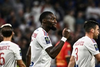 Toko Ekambi va quitter Lyon. AFP