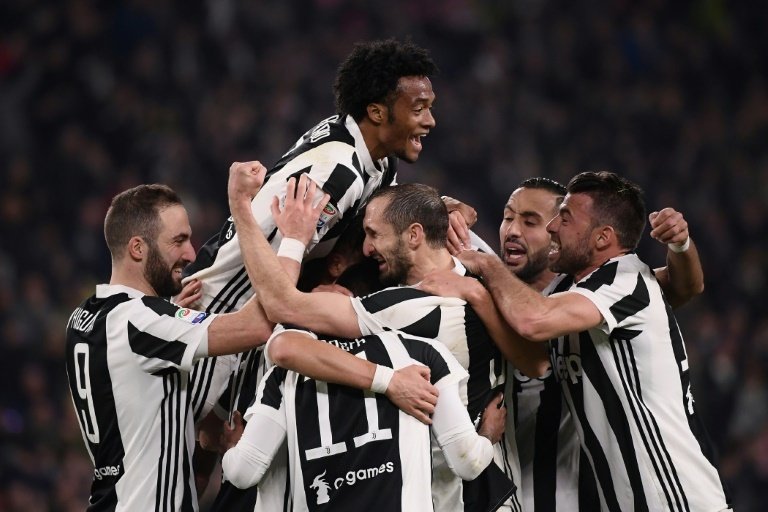 La Juve logró una victoria brutal. AFP
