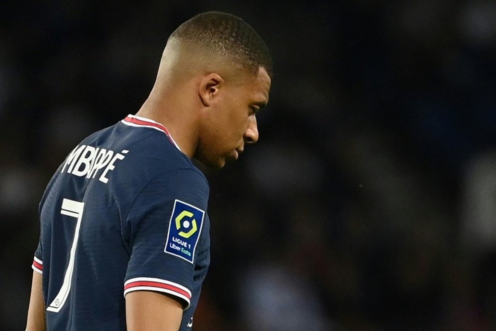 ¿Qué le dijo Mbappé a Florentino? AFP