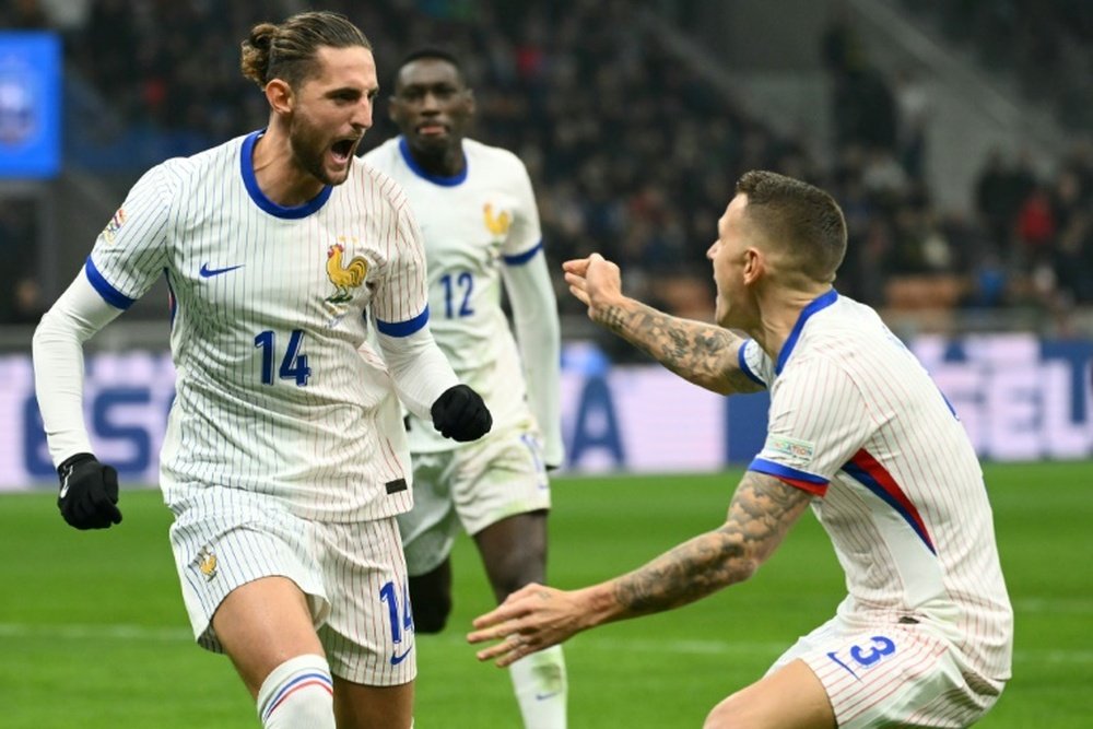 Rabiot et Digne, cinquantenaires heureux