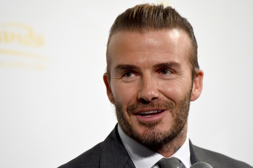 L'ex-star de foot David Beckham, le 4 october 2017 à Tokyo. AFP