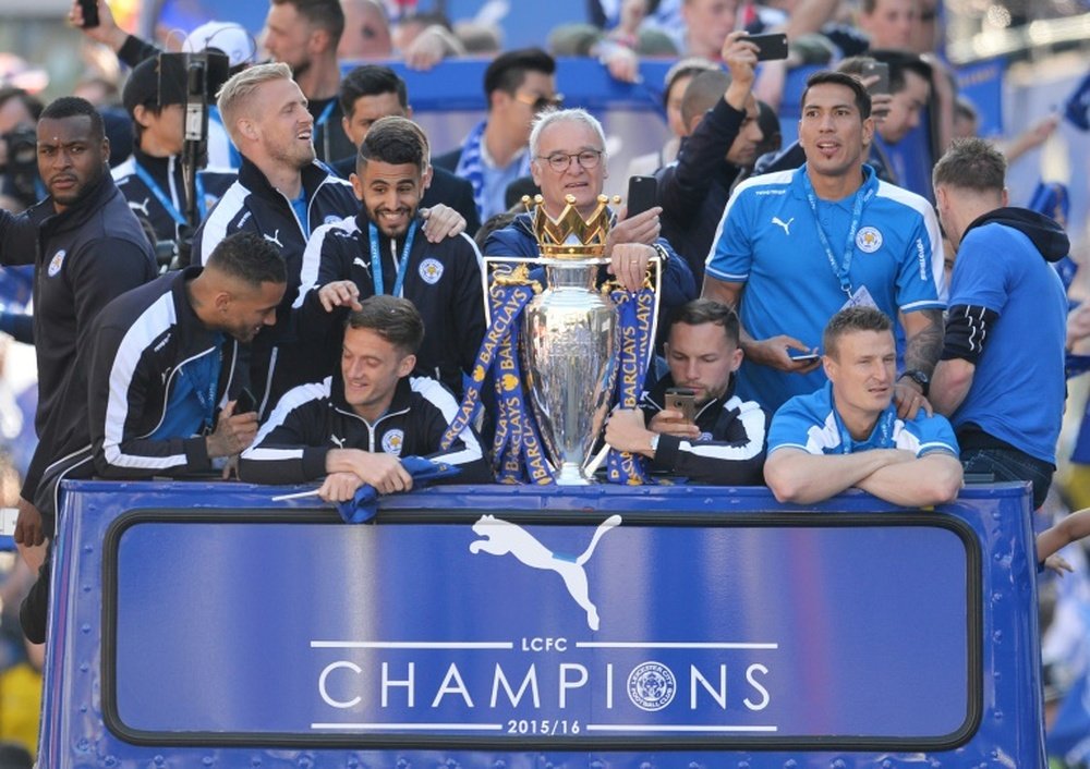 De aquel Leicester cada vez queda menos. AFP/Archivo