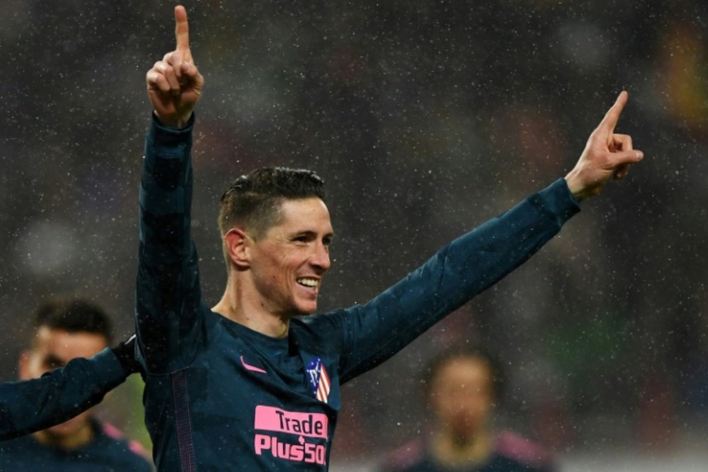 El Atlético ha anunciado que hará homenaje a Torres en el último partido en el Metropolitano. AFP