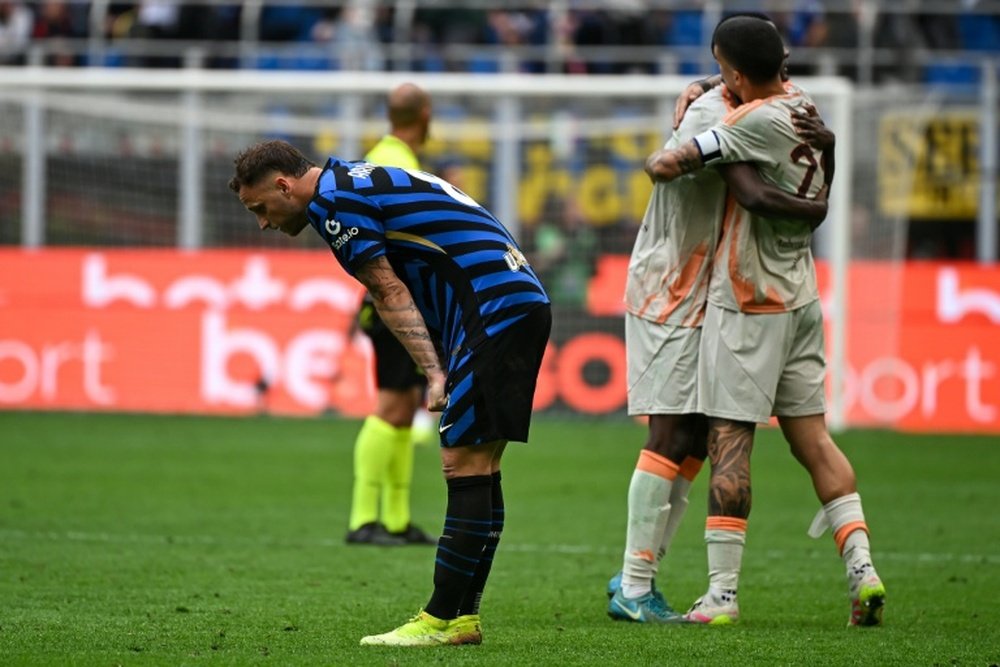 Inzaghi commenta la sconfitta. AFP