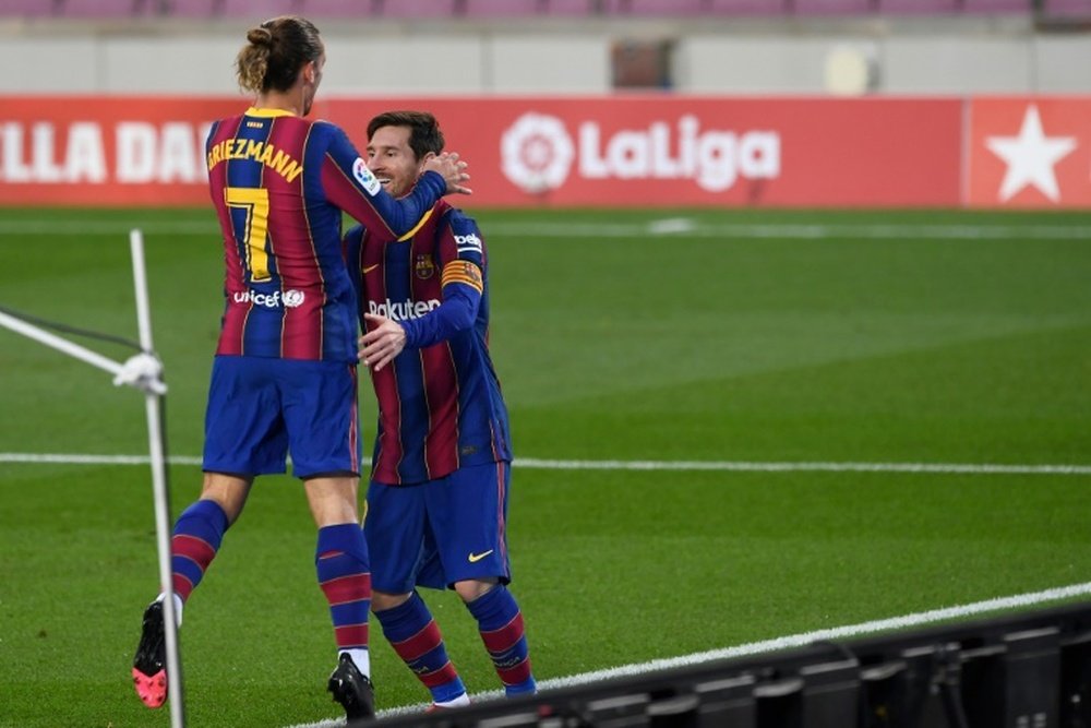 Les compos probables du match de Liga entre le FC Barcelone et Levante. AFP