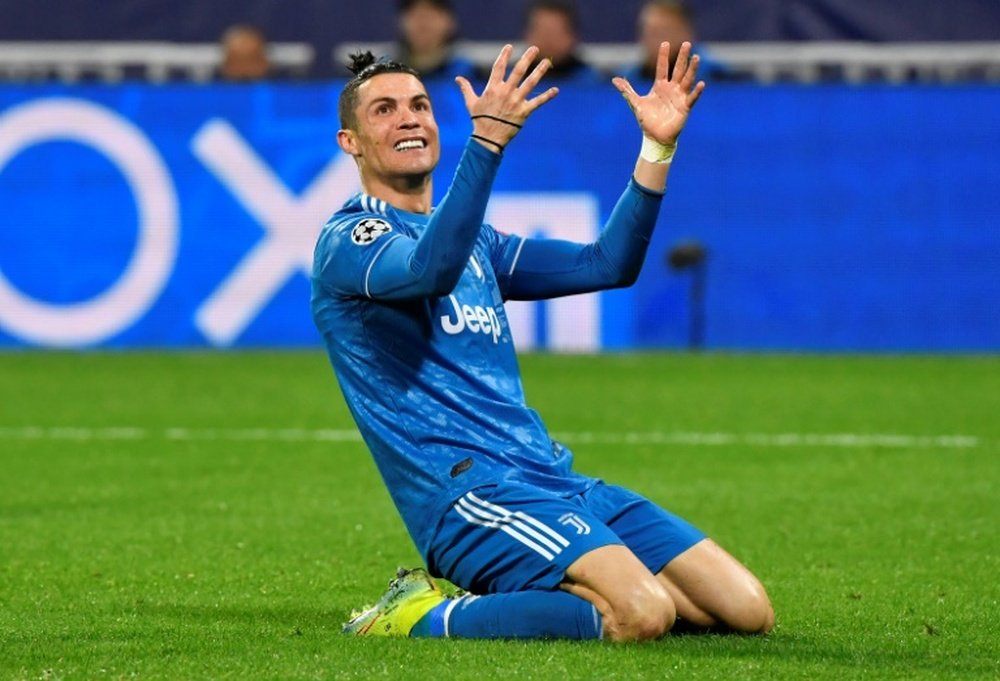 Cristiano Ronaldo, foco de todas las críticas en mitad de la pandemia. AFP