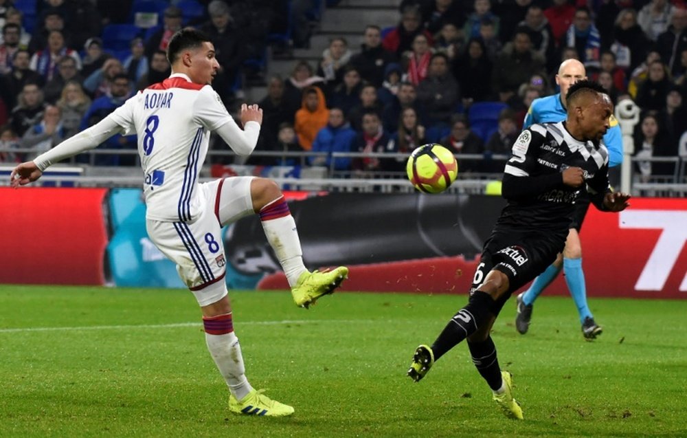 Aouar, dans le collimateur de plusieurs clubs d'Europe. AFP