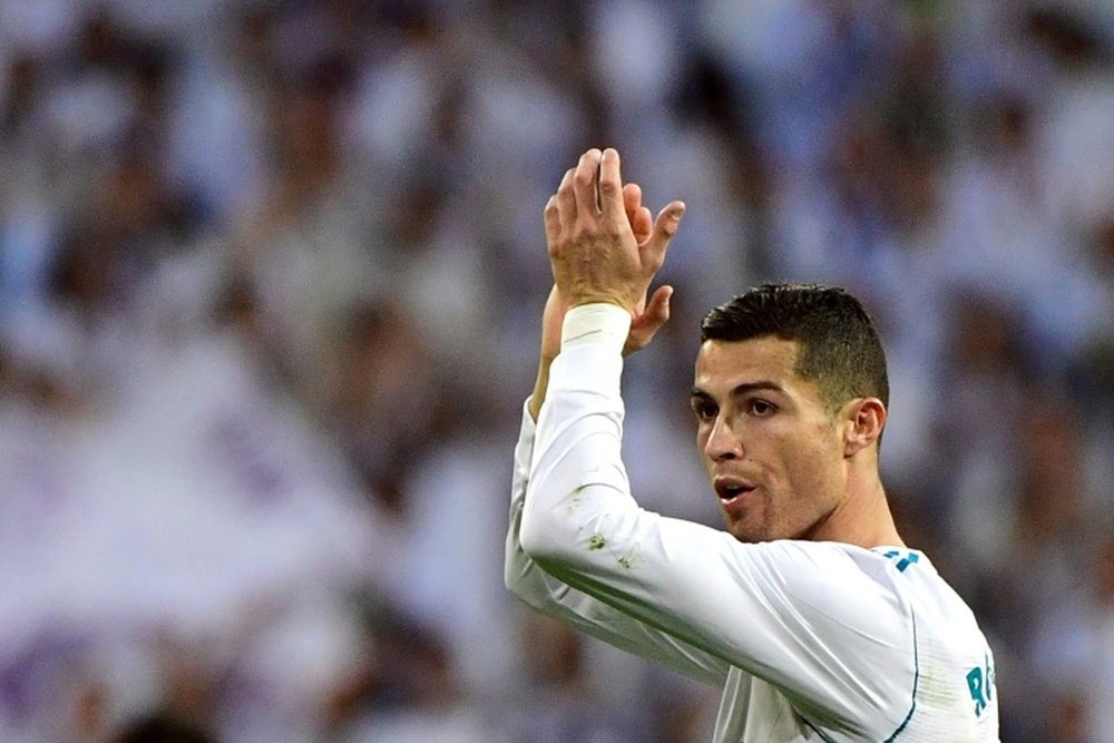 El futuro de Cristiano Ronaldo en el Madrid podría estar en el aire. AFP