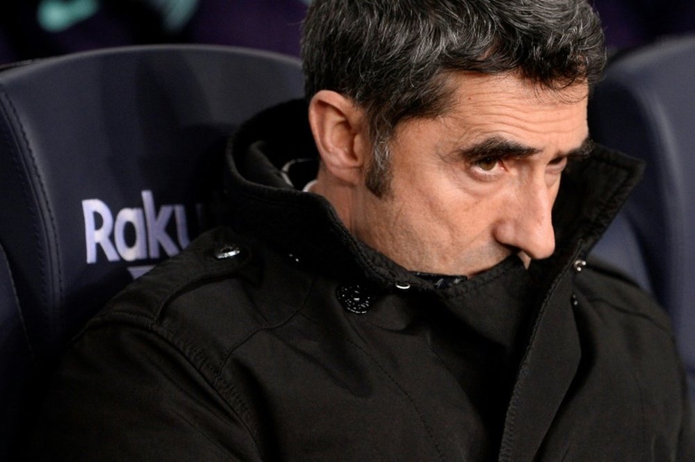 Valverde analizó el empate de su equipo. AFP