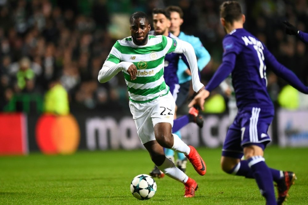 Edouard has moved to Celtic permanently. AFP