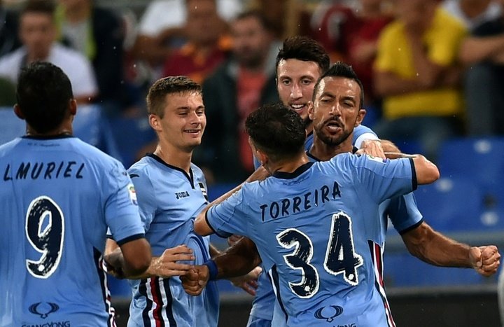Italie : la Sampdoria bat le Genoa lors du derby de la Lanterne