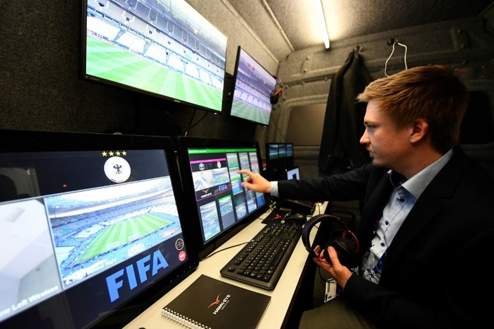 La France avait déjà joué avec l'arbitrage vidéo contre l'Espagne. AFP