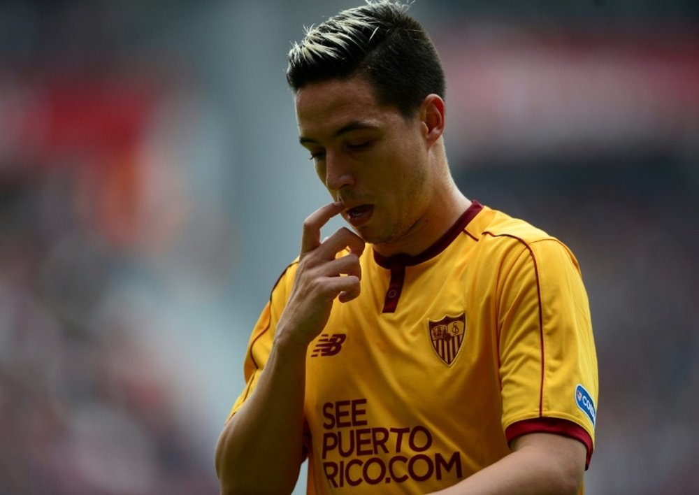 Samir Nasri has been linked with a move to West Ham. AFP