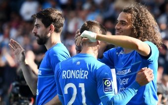Rongier amplía su contrato con el Olympique de Marsella hasta 2026. AFP