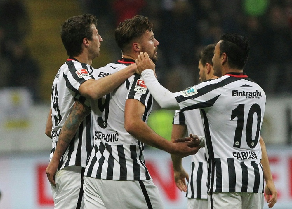 El Eintracht ha logrado remontar un 0-2 al Werder. AFP/Archivo