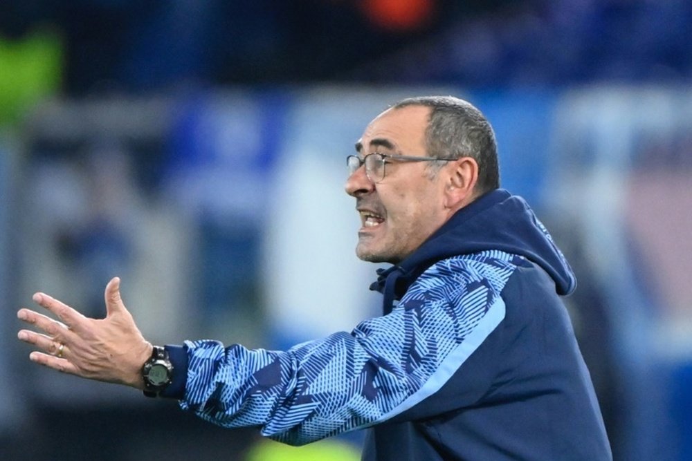 Sarri cree que Catar perjudica más que beneficia al fútbol en general. AFP