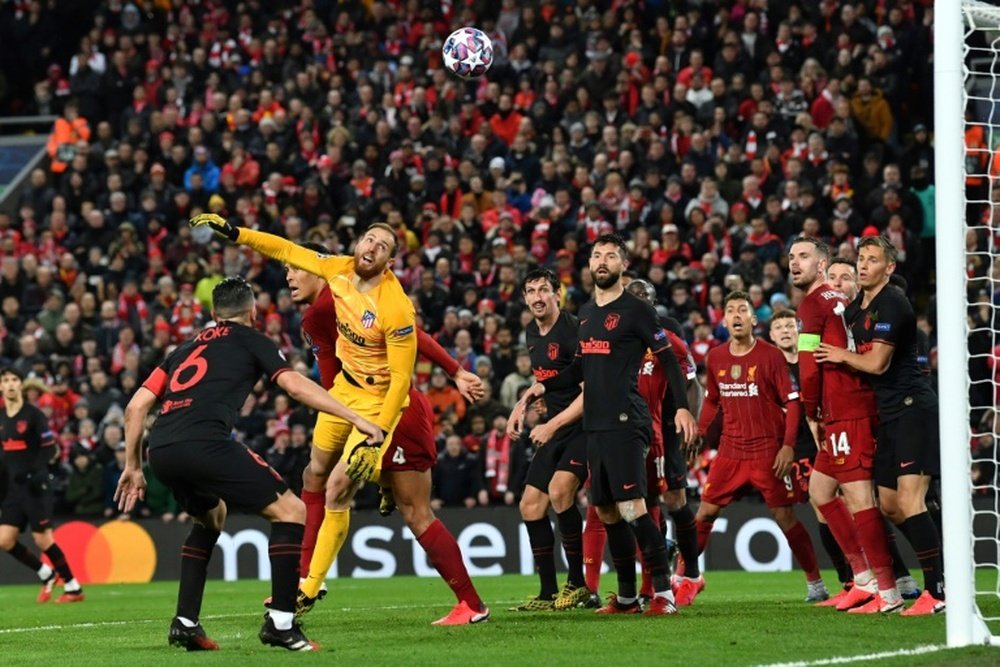 El Liverpool-Atleti fue, sin duda, un foco de contagio. AFP/Archivo