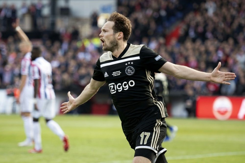 Daley Blind is an option for Atletico Madrid. AFP