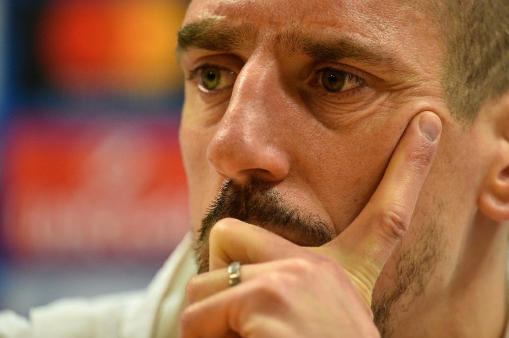 Treinador de Ribéry destituído pelos maus resultados.AFP