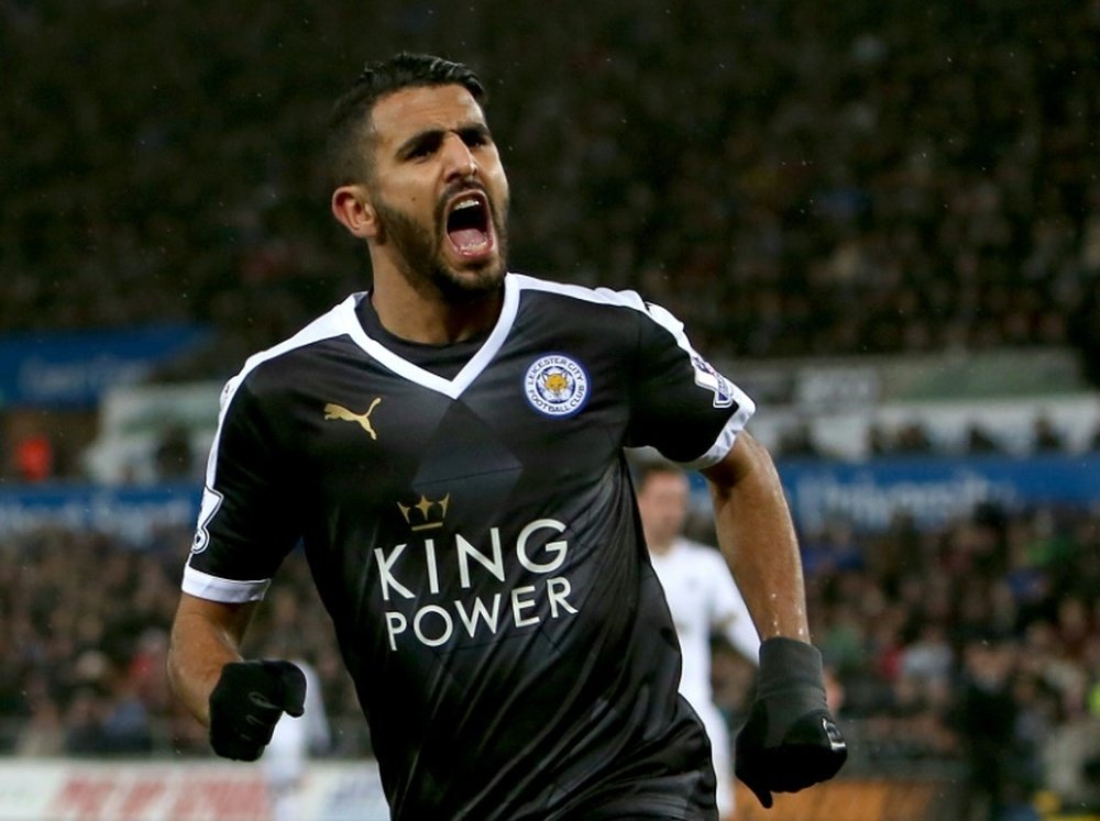 Riyad Mahrez currently features for Leicester City. BeSoccer
