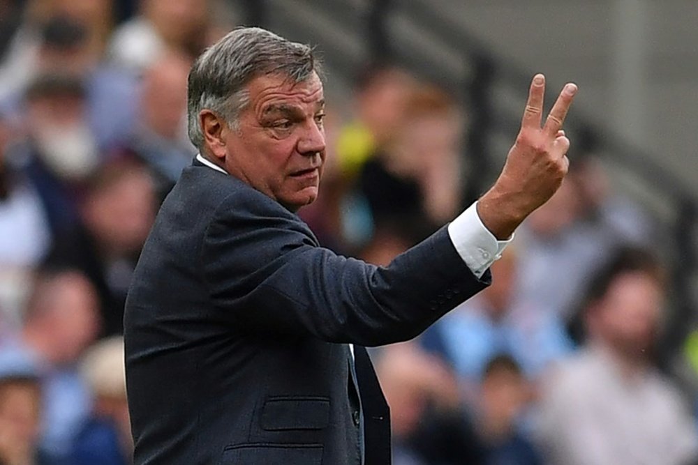Allardyce is not happy with Everton. AFP