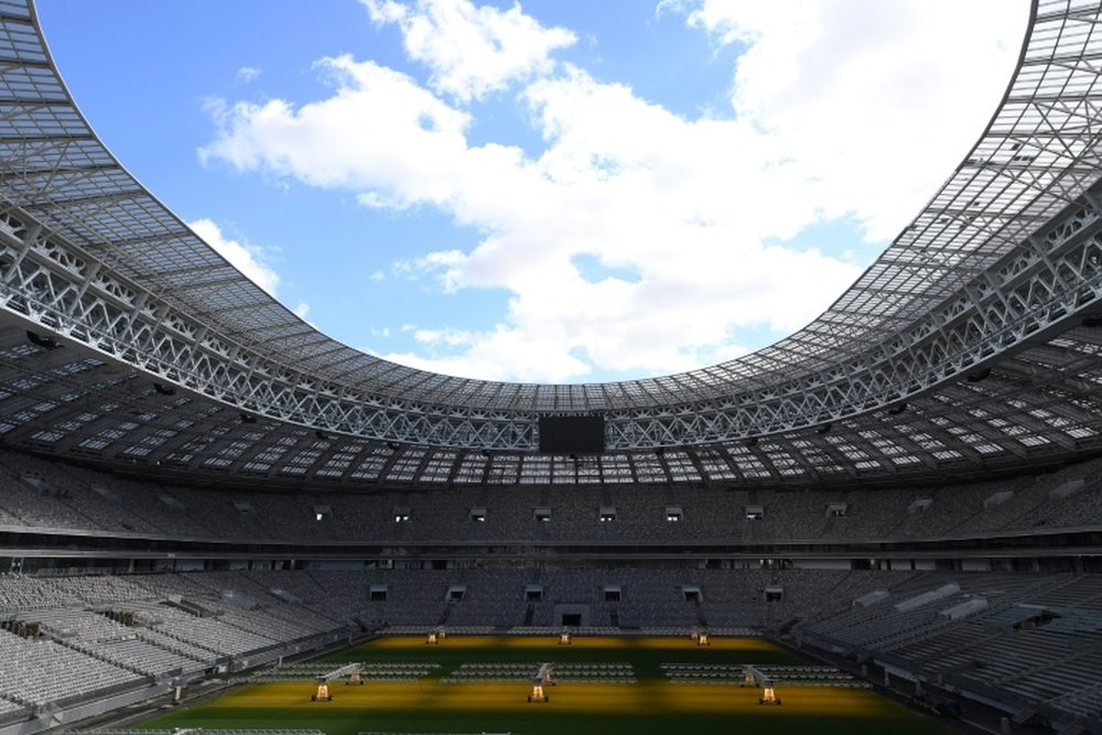 Le stade de Moscou est prêt. AFP