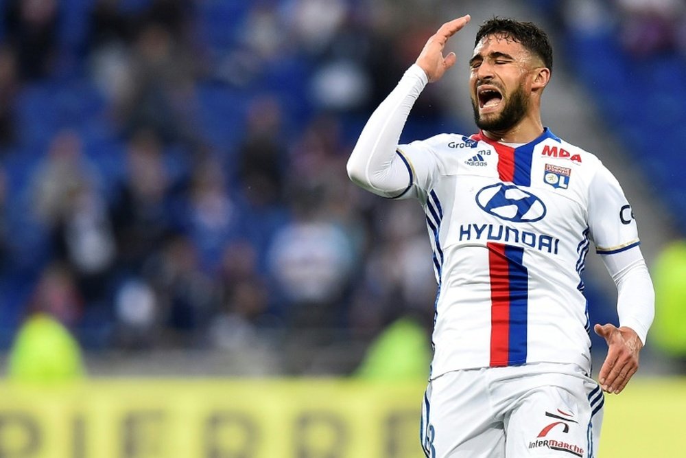 Nabil Fekir's brother earns first professional contract at Lyon. AFP