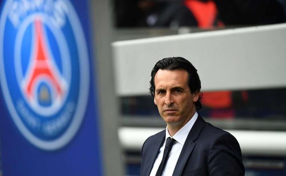 Unai Emery job as PSG manager is 100 percently secure. AFP