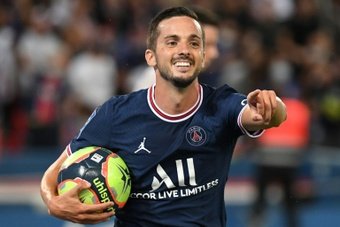 Sarabia's move to Wolves is all but done. AFP