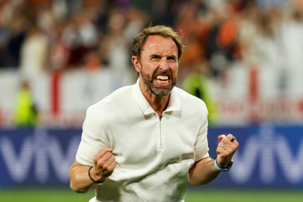 Southgate resterà alla guida dell'Inghilterra anche in caso di sconfitta. AFP