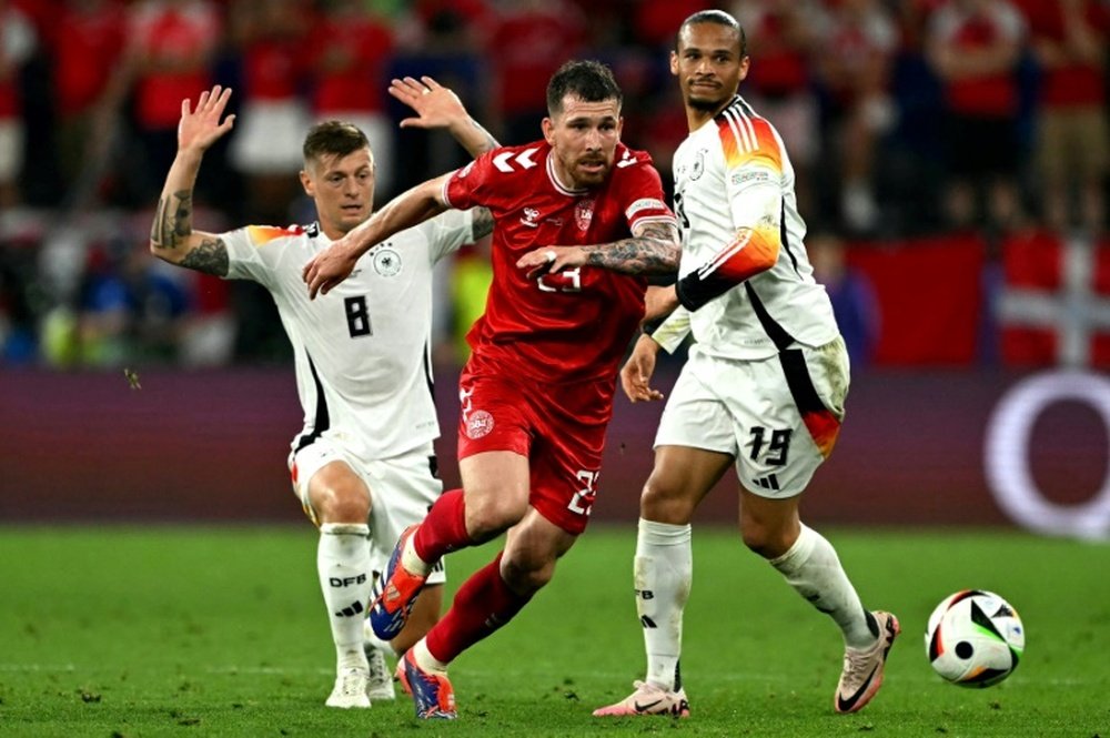 Denmark suffered a 1-0 defeat to Spain last month. AFP