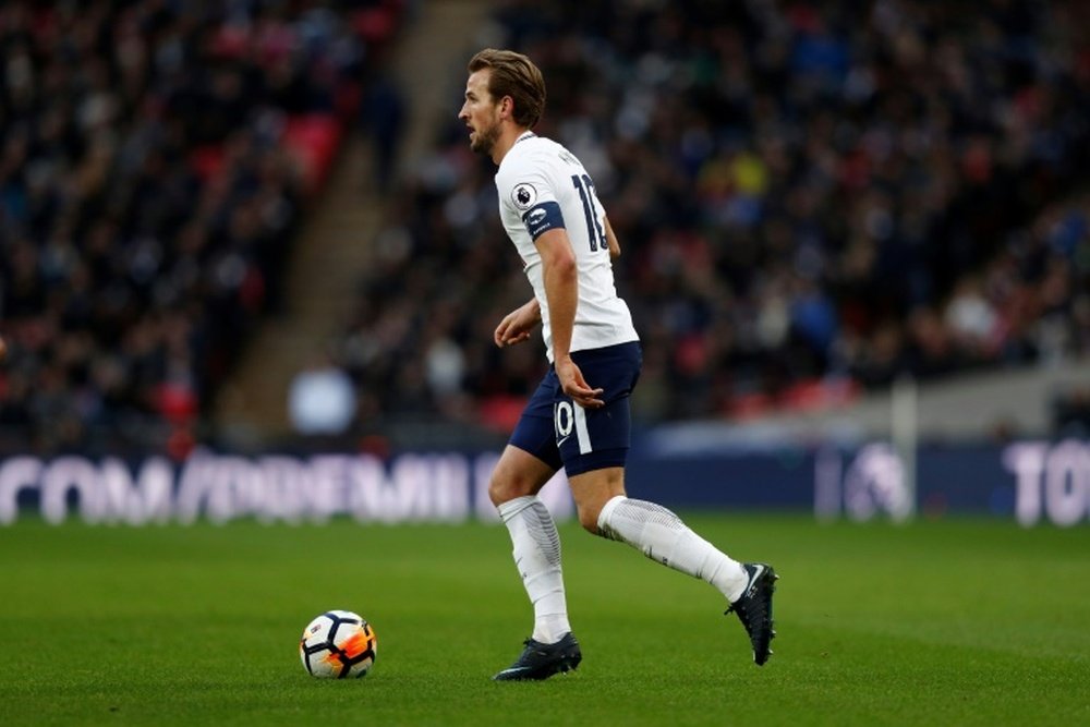 Kane tem estado em destaque no Tottenham. AFP