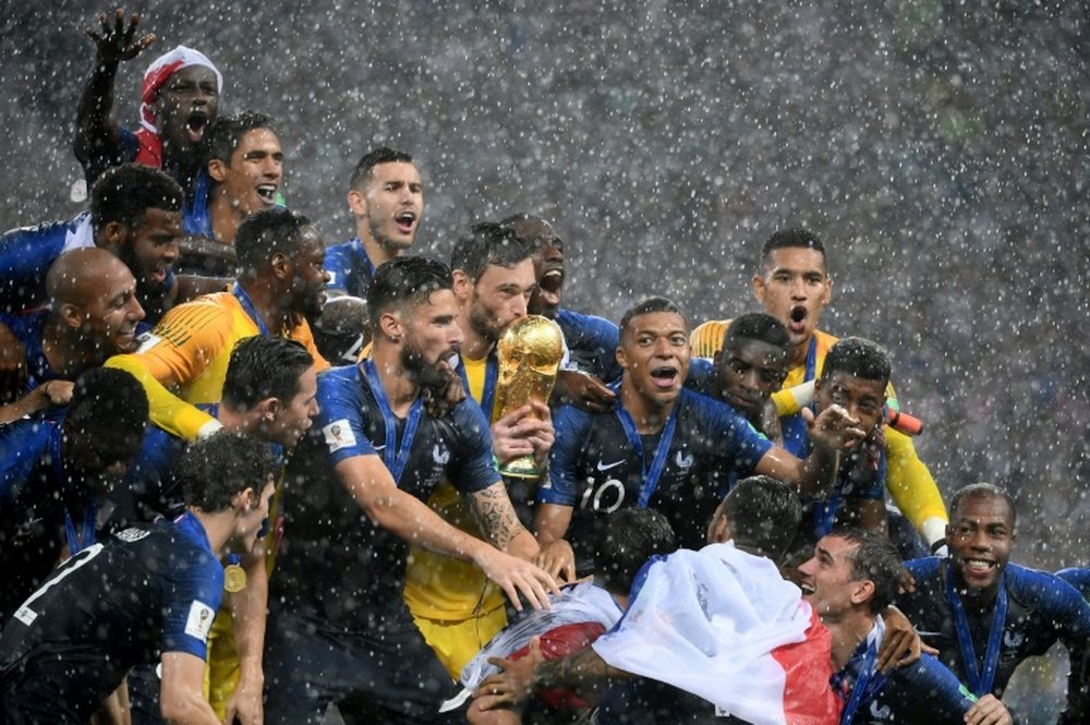 Francia, nueva número uno del Ranking FIFA. AFP