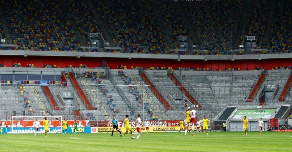 Les fans allemands pourront aller voir Düsseldorf gratuitement .afp