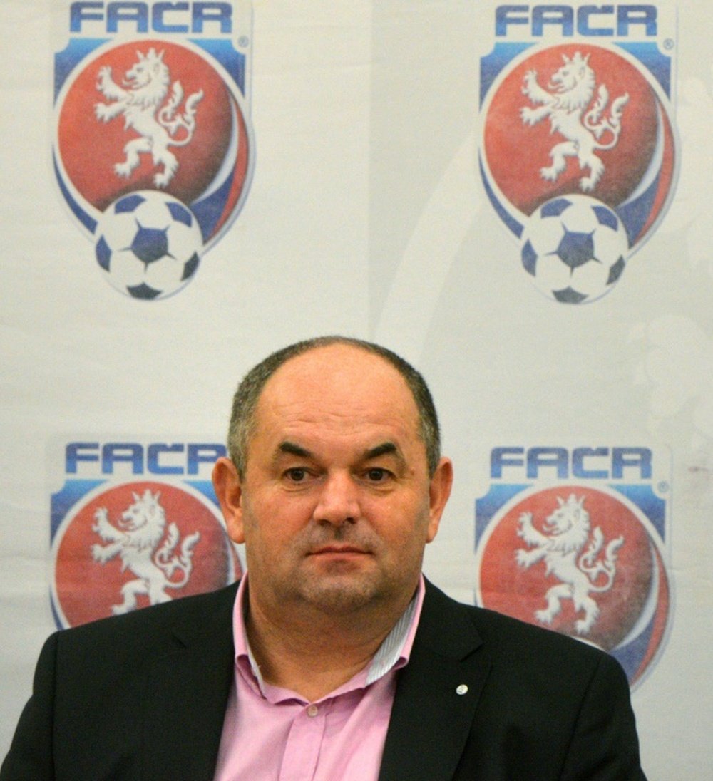 Le président démissionnaire de la Fédération tchèque de football Miroslav Pelta. AFP