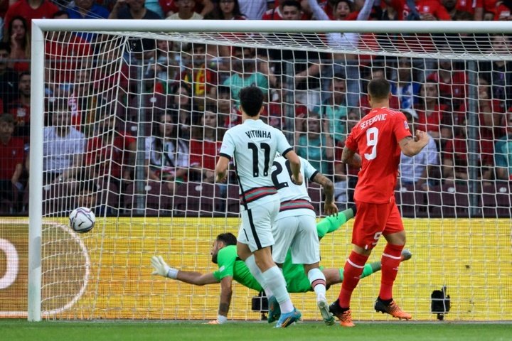 Portugal é derrotado com um gol relâmpago de Seferovic