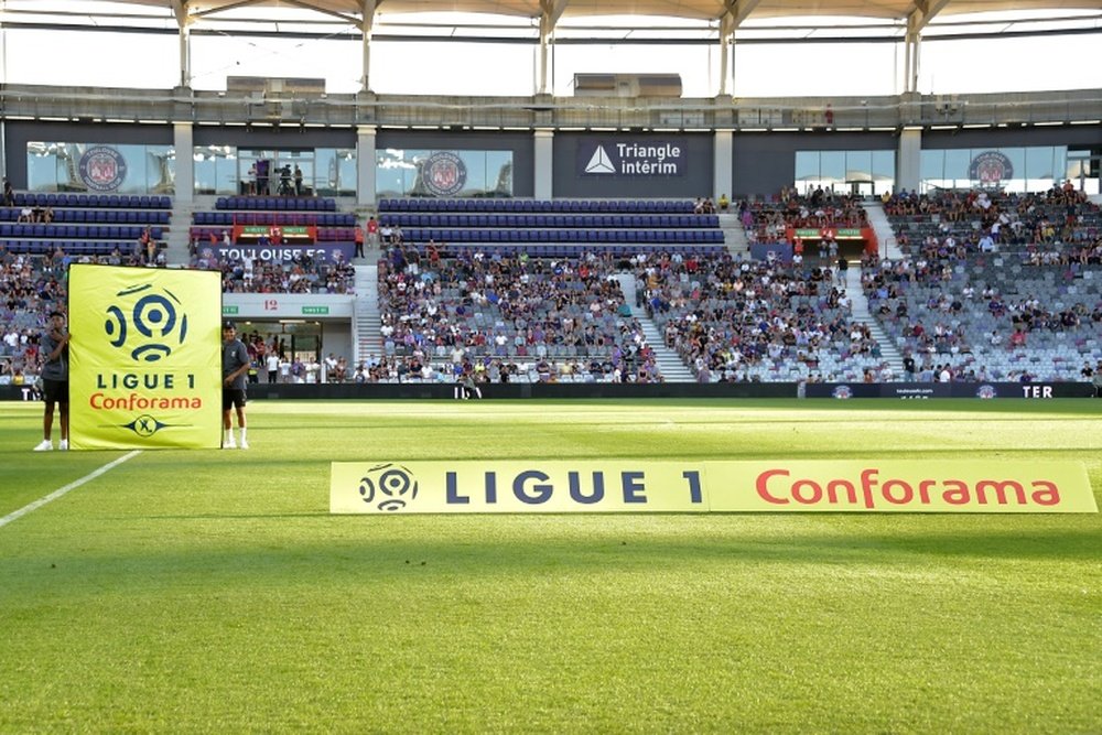 La Ligue 1 ne reprendra pas cette saison. AFP