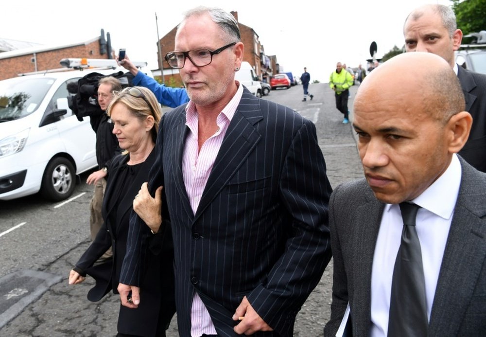 Newcastle legend Paul Gascoigne was found unconscious at his home on Friday. AFP