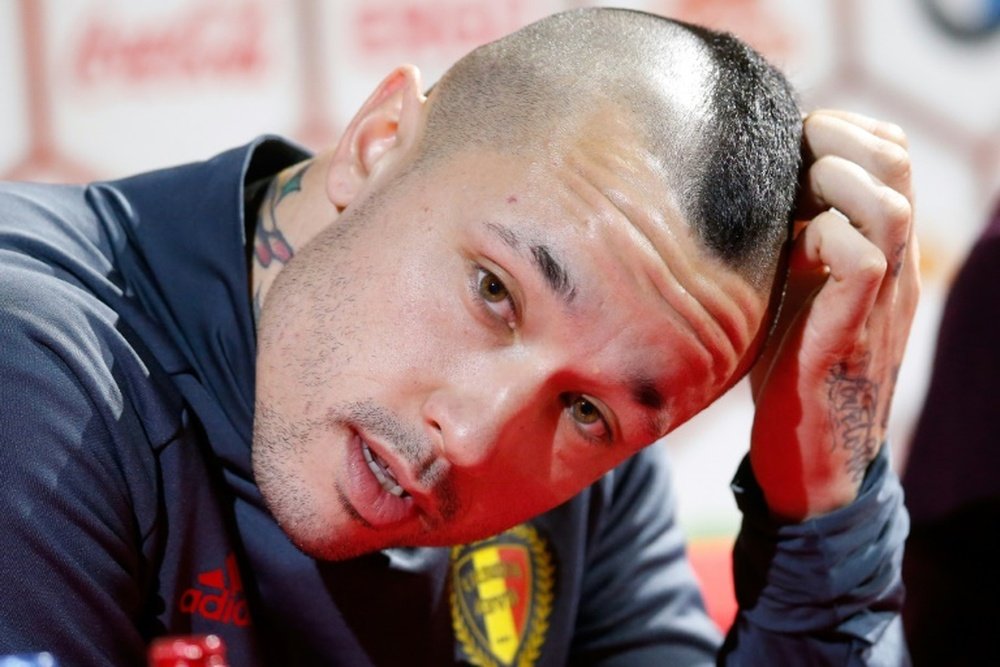 Nainggolan pidió respeto a su vida privada tras verse salpicado por un caso de narcotráfico. AFP