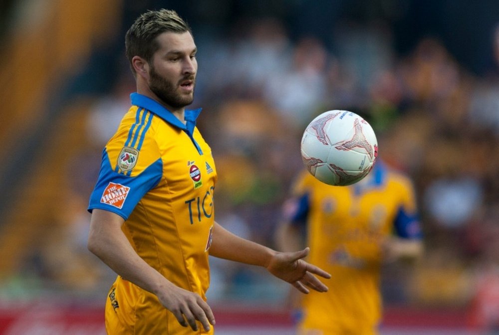Gignac, la gran amenaza para el 'Rebaño'. AFP