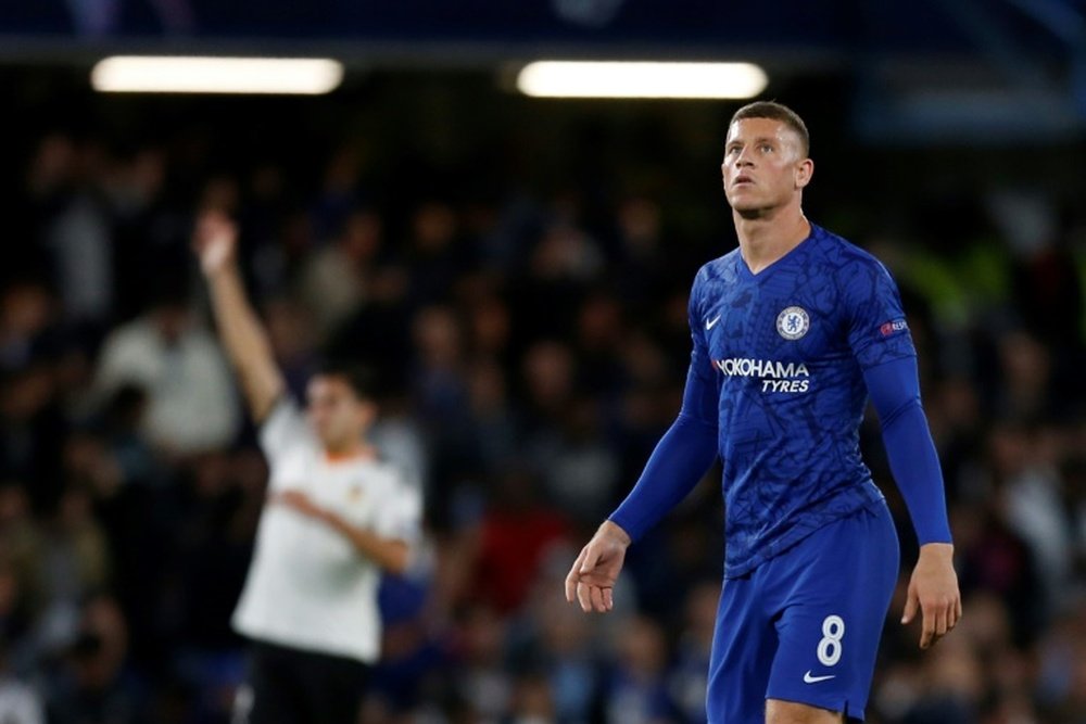 West Ham veut récupérer Ross Barkley de Chelsea. AFP