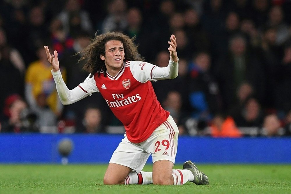 Guendouzi has signed for Hertha Berlin. AFP