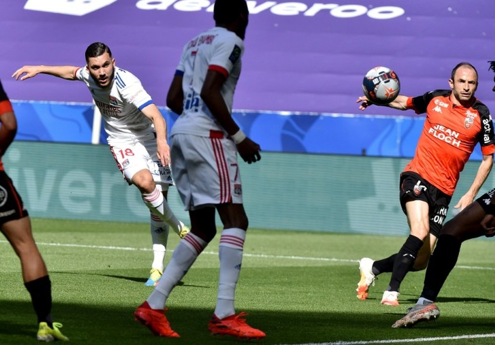 Cherki is wanted by PSG. AFP
