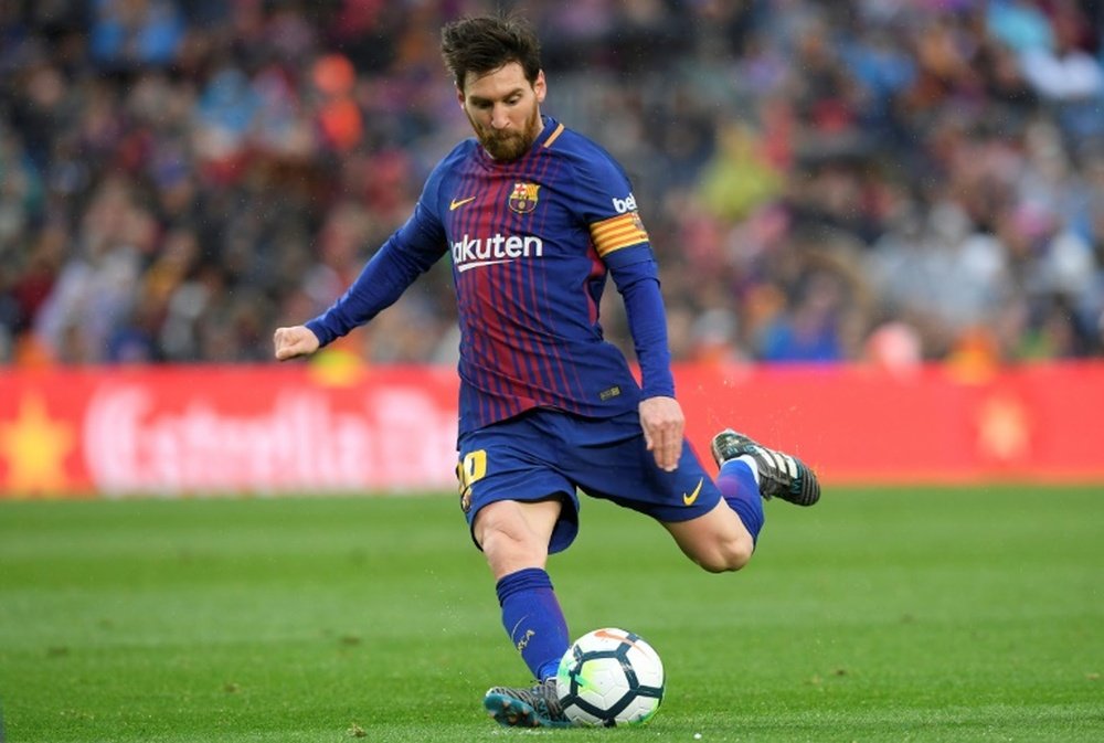 Messi a offert la victoire aux Catalans. AFP