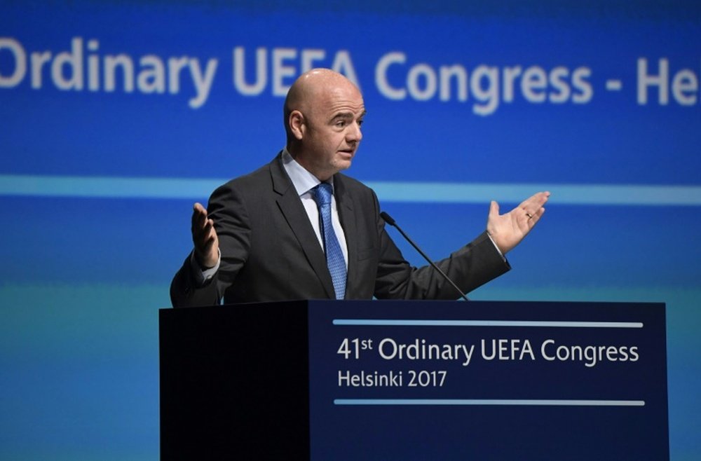 La FIFA cambió las medidas de acogimiento de menores. AFP
