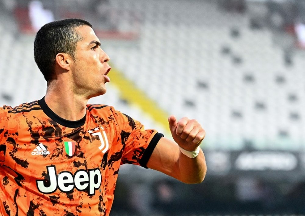 Les chiffres monstres de Cristiano Ronaldo sur l'année de ses 35 ans. AFP