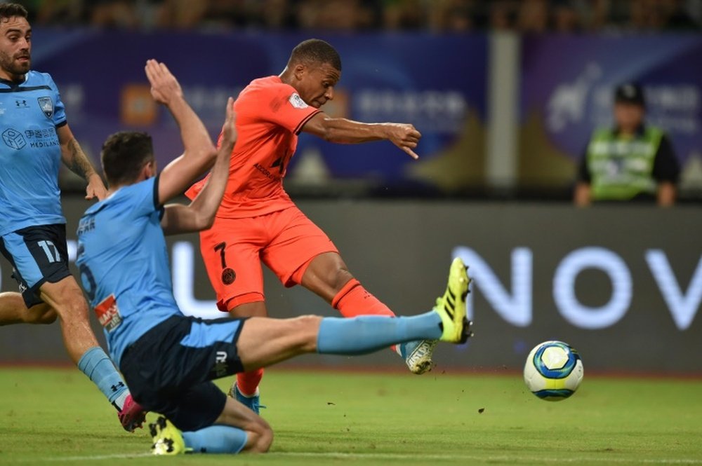 Mbappe more motivated than ever, says Paris Saint-Germain captain Silva. AFP