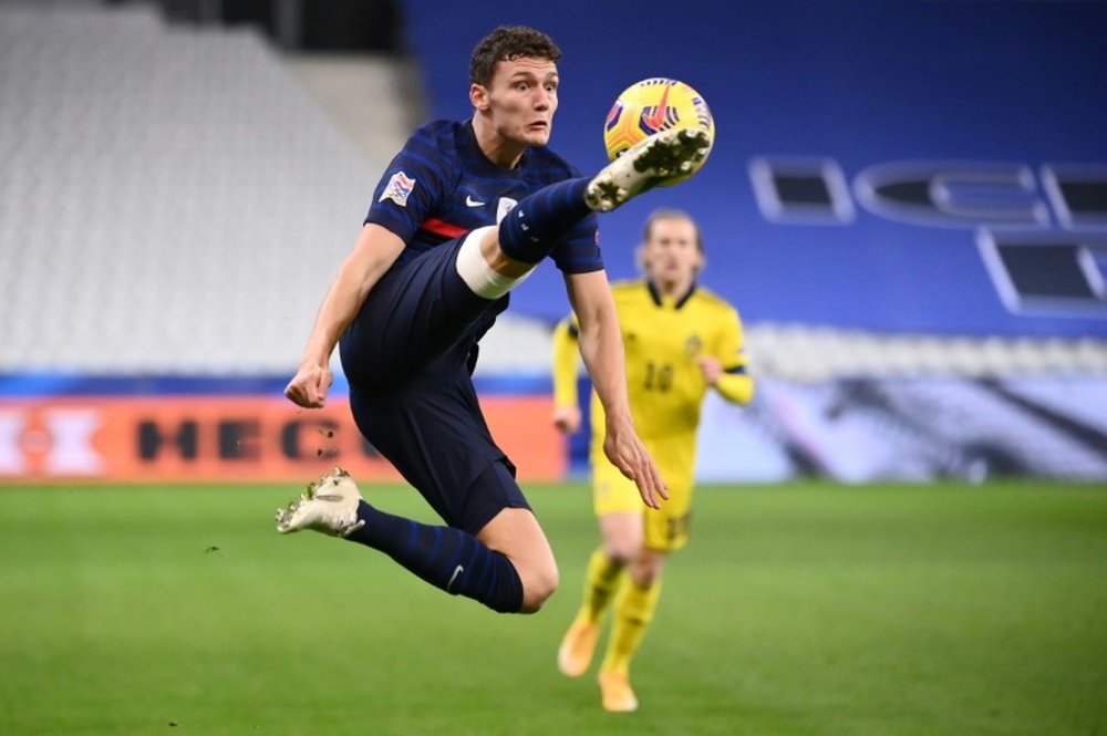 Pavard habló sobre el lío en la Selección Francesa. AFP