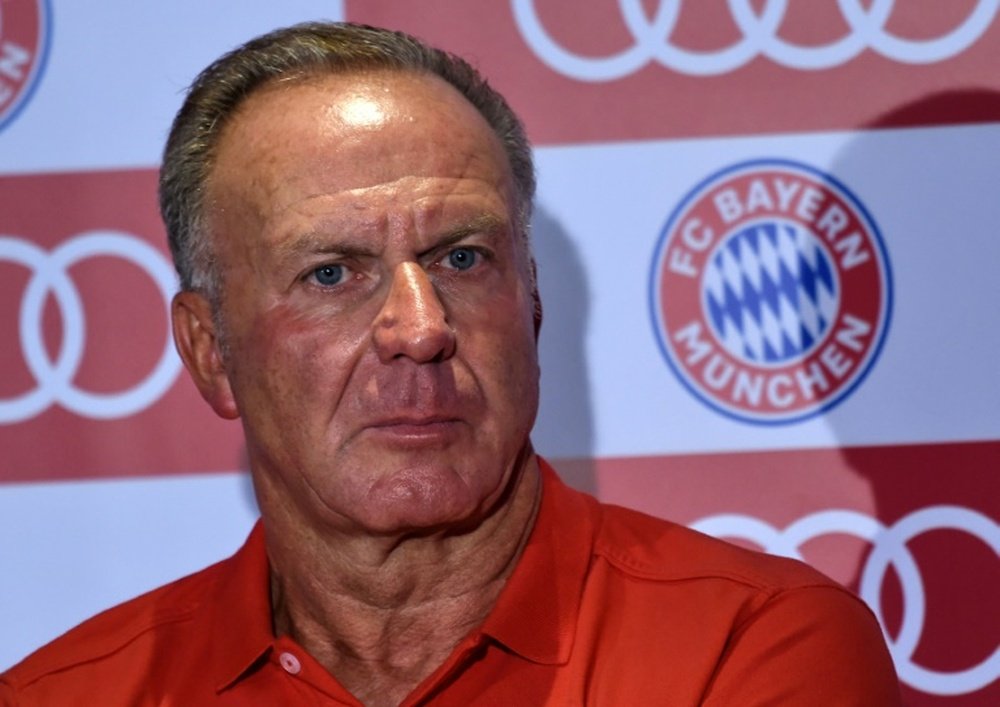 Rummenigge parece tener claro el futuro del Bayern. AFP